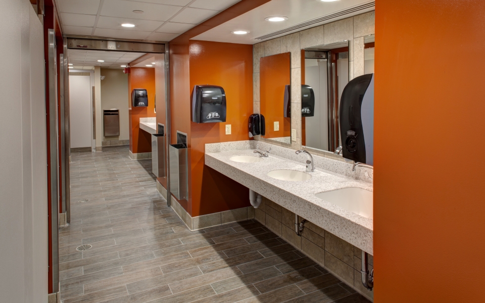 Purdue University Harrison Residence Hall Restroom Renovation Pepper